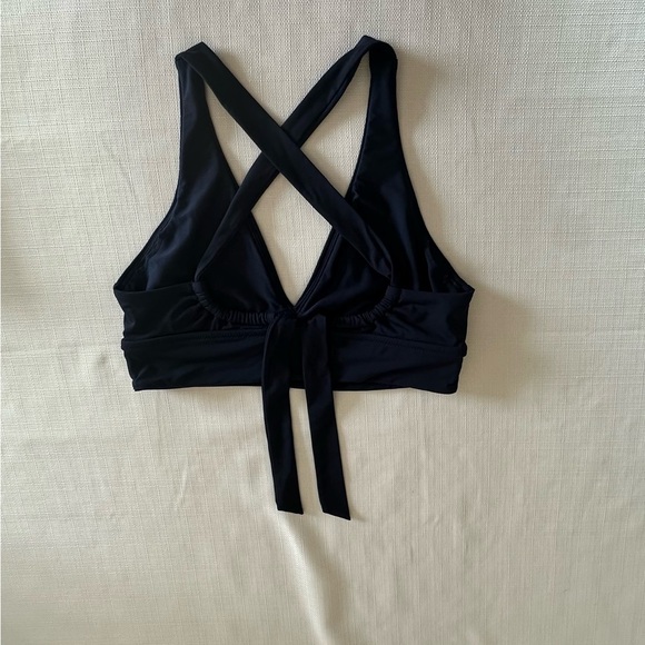 Navy Blue Athleta Surge Shorts + 2 Bikini 👙 Tops - Picture 8 of 9